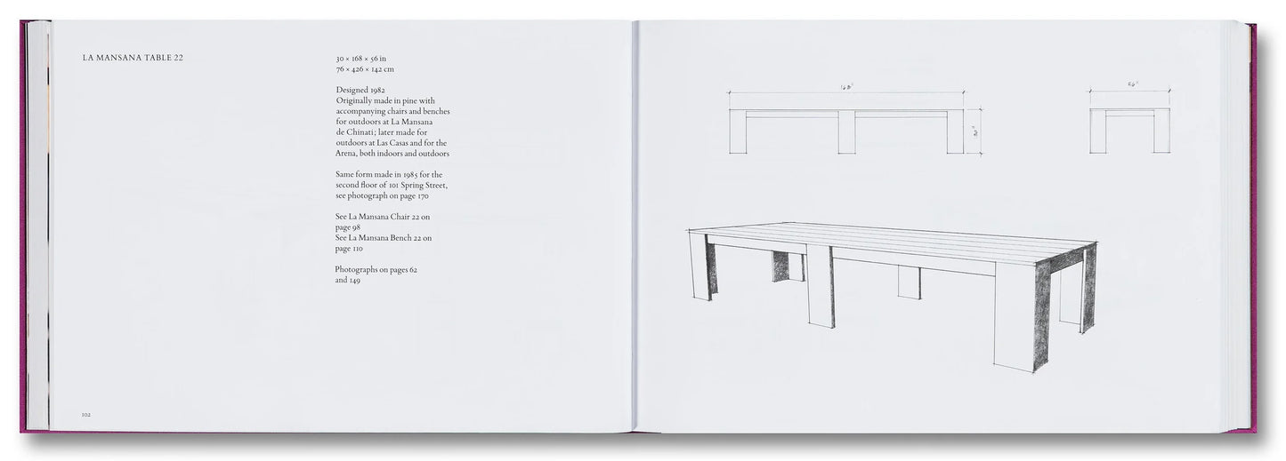 Donald Judd - Furniture