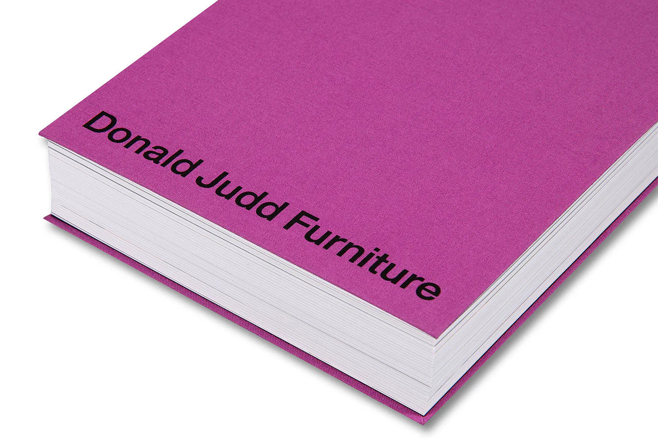 Donald Judd - Furniture