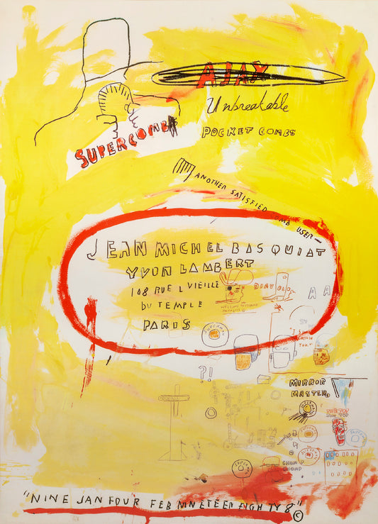 Jean Michel Basquiat - Supercomb (1988)