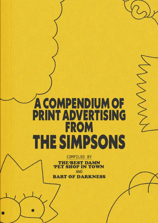 A compendium of print advertising from The Simpsons