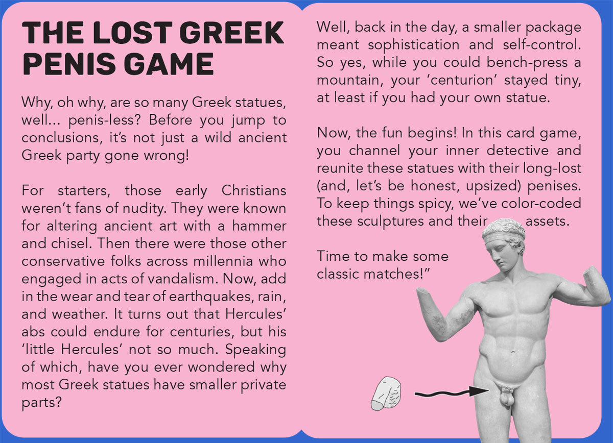 The Lost Greek Penis Game