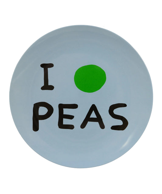 David Shrigley - I PEAS plate