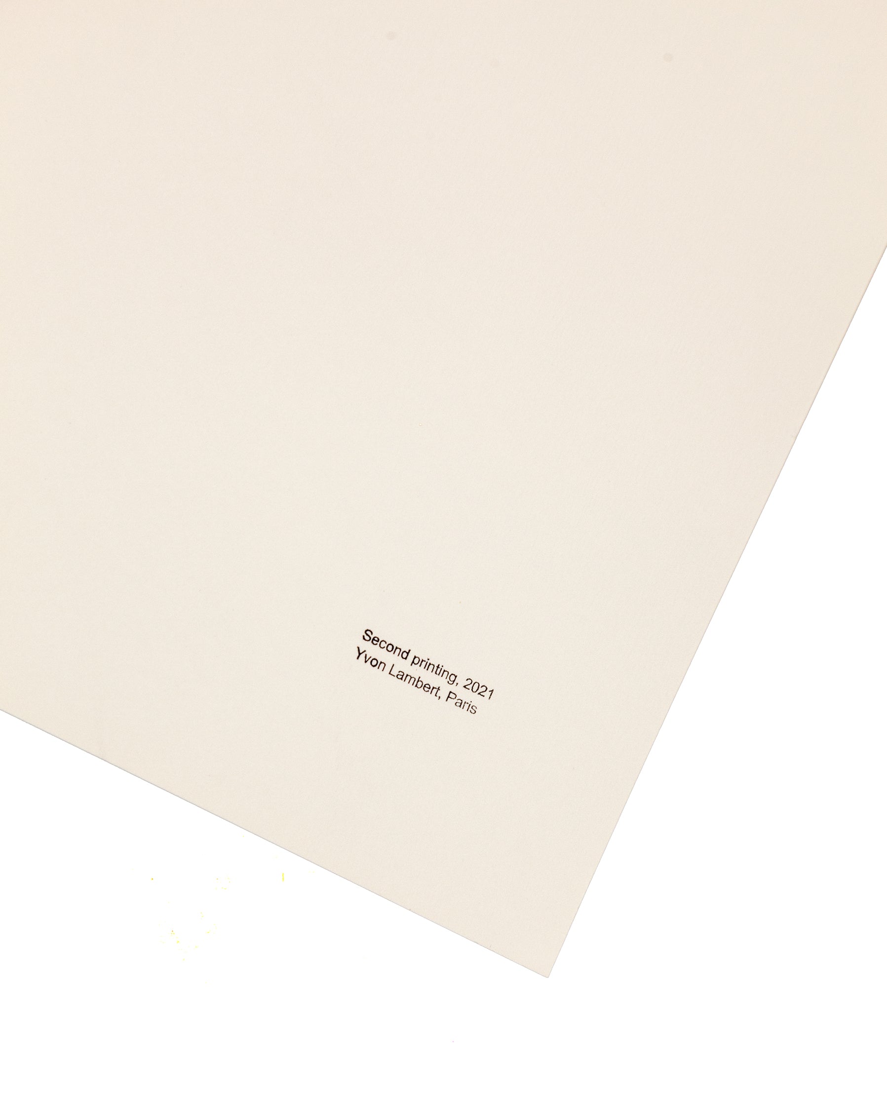 Yvon Lambert Editions - Prints – tagged 